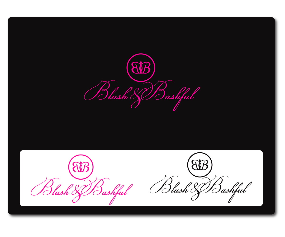 Logo Design by Bella Cosa for Blush & Bashful | Design #3393527