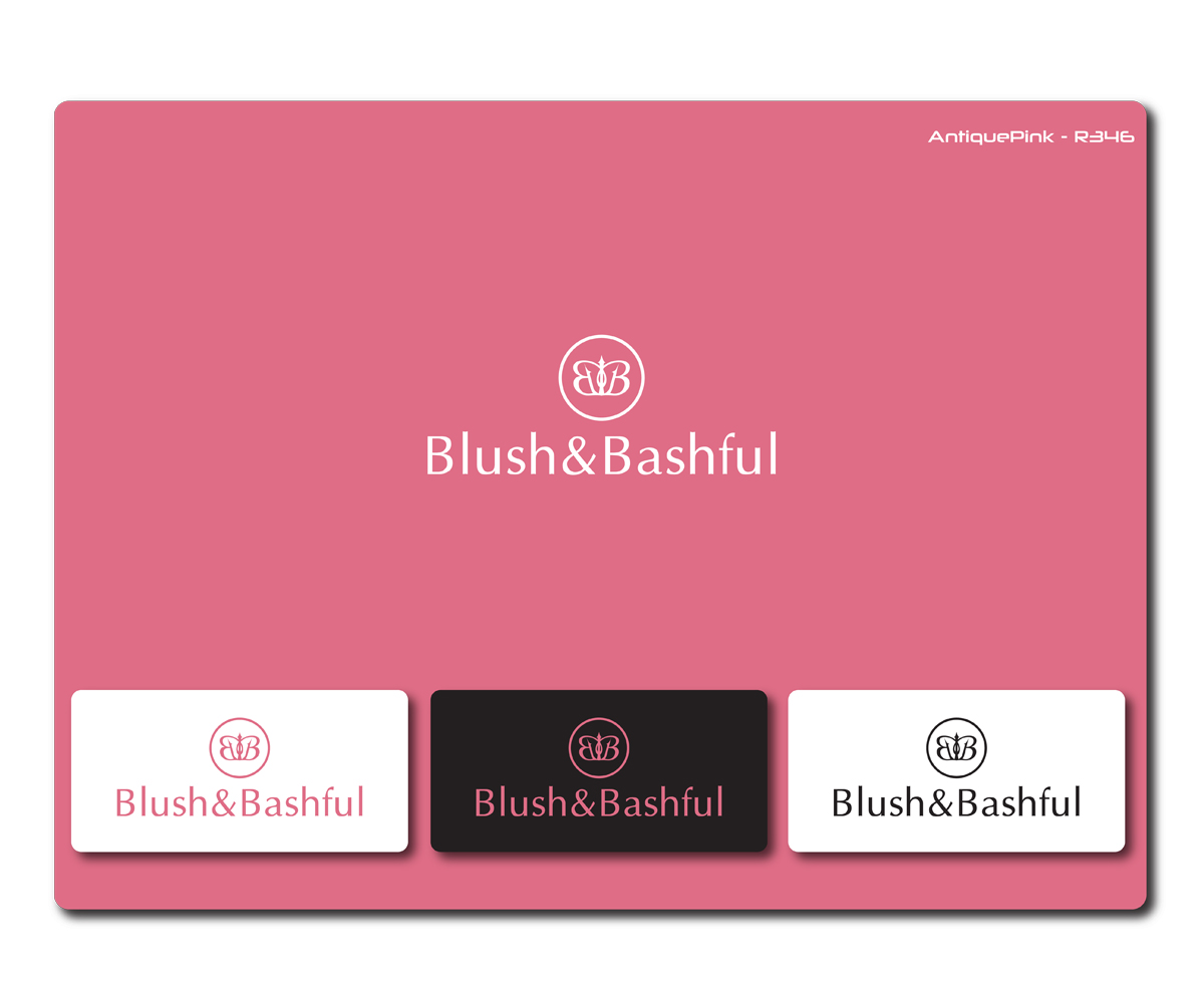 Logo Design by Bella Cosa for Blush & Bashful | Design #3399871