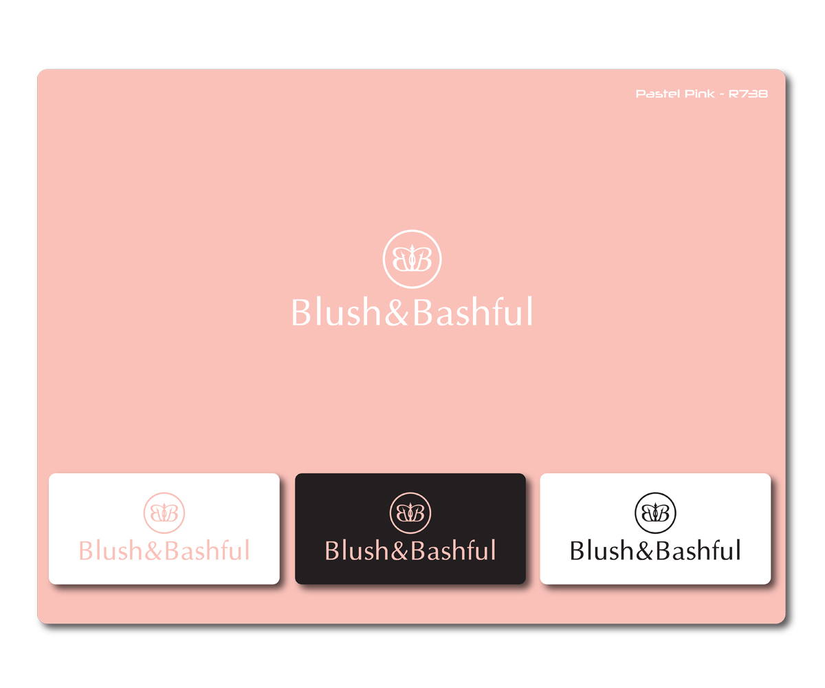Logo Design by Bella Cosa for Blush & Bashful | Design #3399877