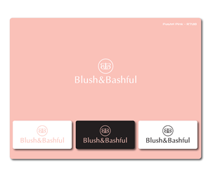 Logo Design by Bella Cosa for Blush & Bashful | Design #3399877