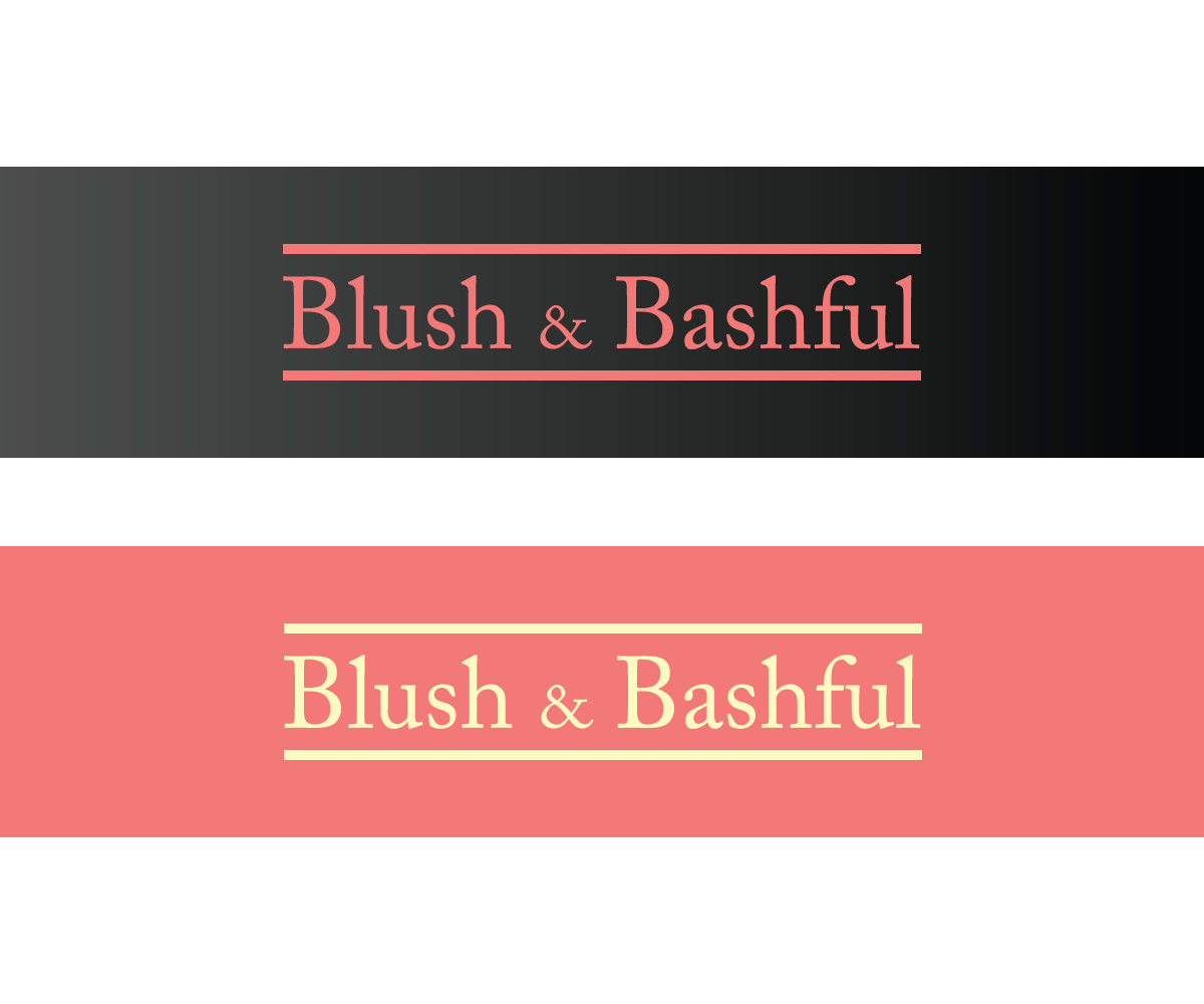 Design de Logo par MBDesigns pour Blush & Bashful | Design #3432483