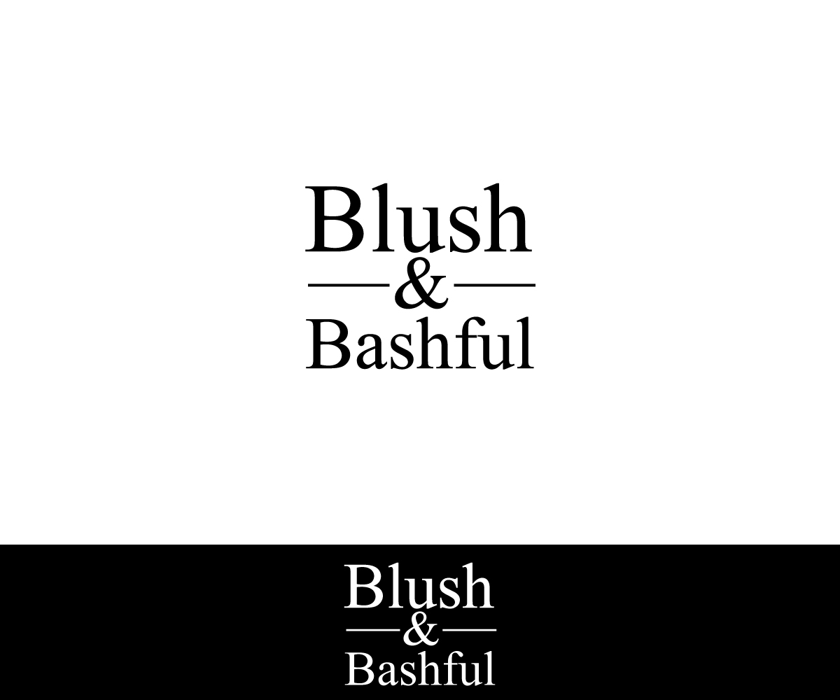 Logo Design by laragdan for Blush & Bashful | Design #3385674