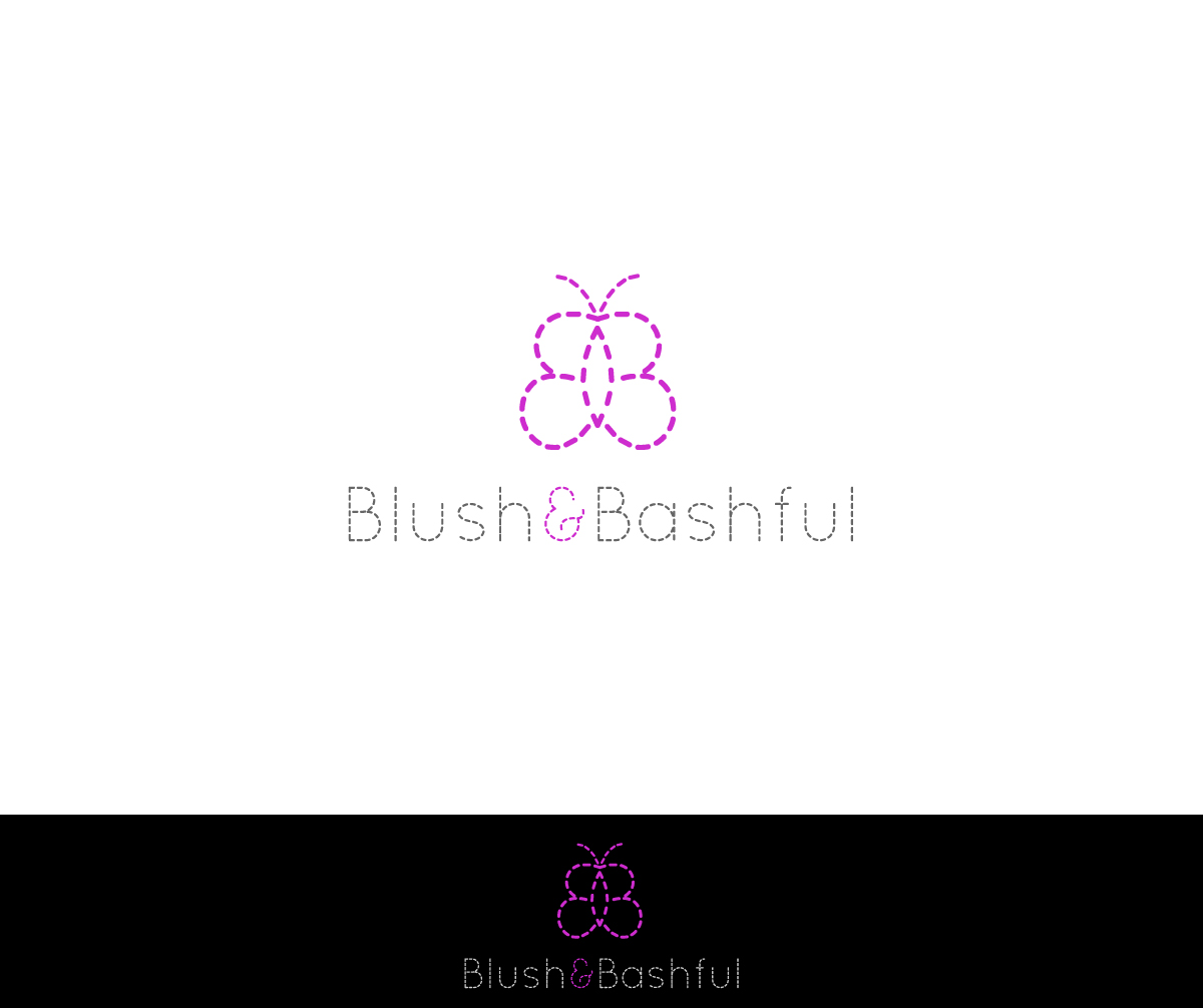 Logo Design by akhil for Blush & Bashful | Design #3456853