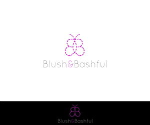 Logo Design by akhil for Blush & Bashful | Design: #3456853