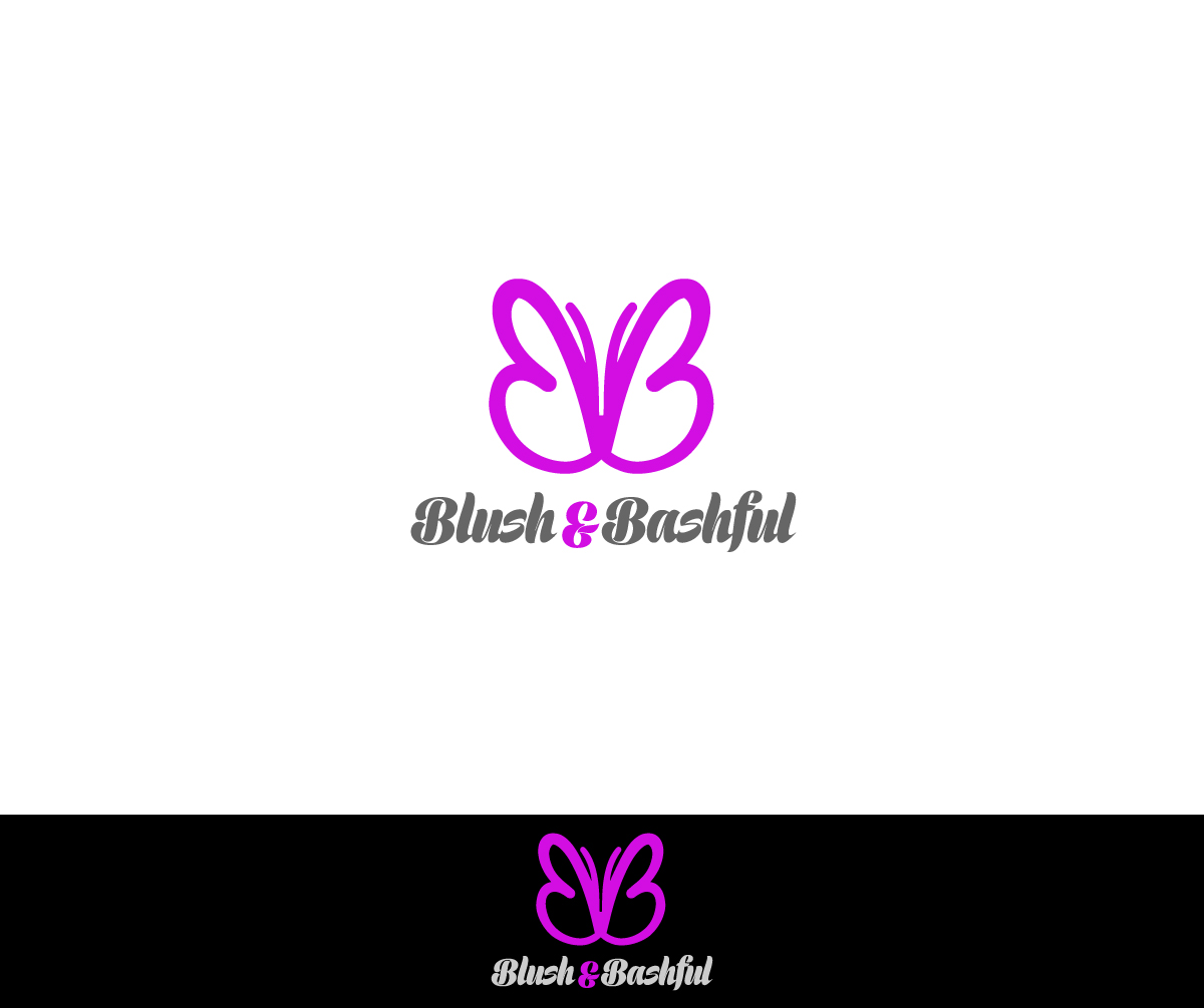 Logo Design by akhil for Blush & Bashful | Design #3456906