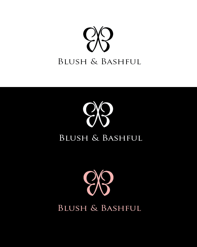 Logo Design by jizzy123 for Blush & Bashful | Design #3386368