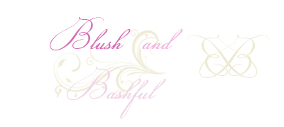 Logo Design by PrettyKittyDesigns for Blush & Bashful | Design #3385531