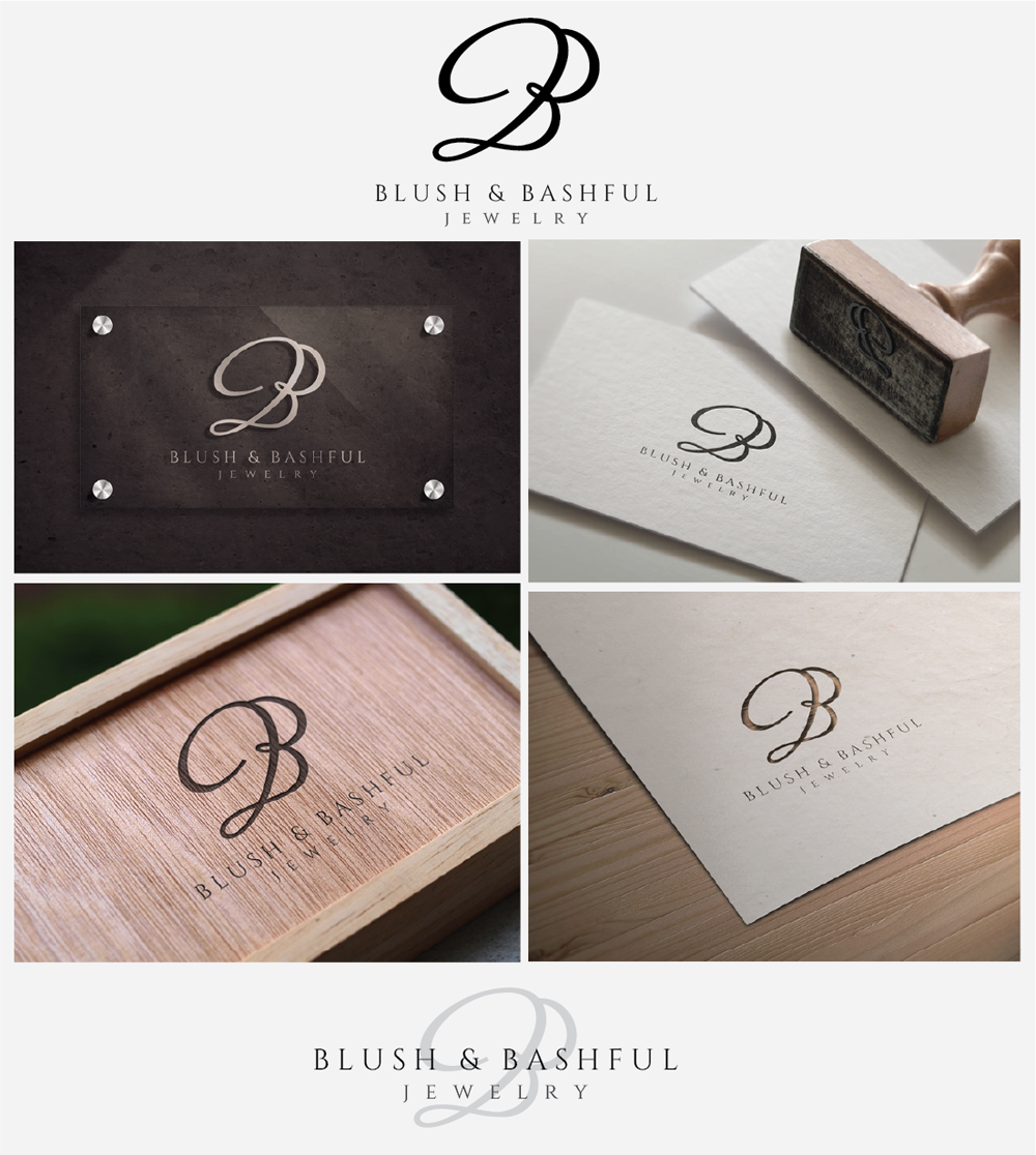 Logo Design by Shirlei Patricia for Blush & Bashful | Design #3389804