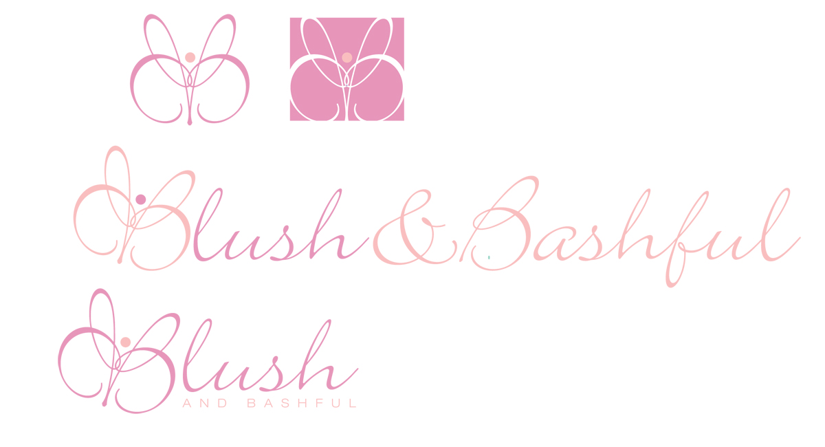 Logo Design by ZinTech for Blush & Bashful | Design #3408636