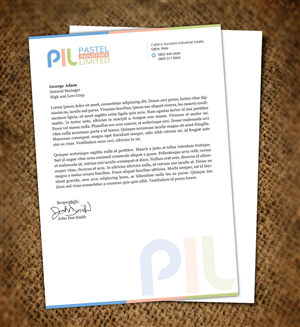 Letterhead Design by Nelsur for this project | Design: #3387735
