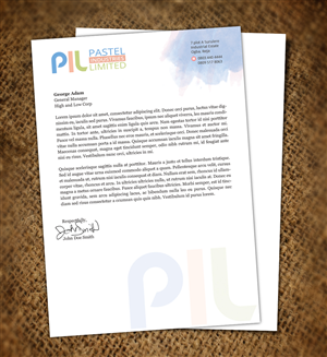 Letterhead Design by Nelsur for this project | Design: #3387745