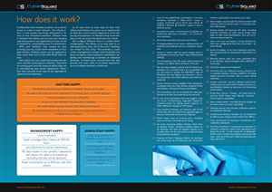 Brochure Design by Bogi for CyberSquad IT Consulting | Design: #866976