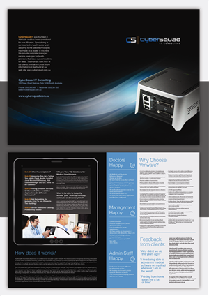 VMware View VDI Brochure Design for IT Company | Broschüren-Design von Diseno Advertising Pte Ltd