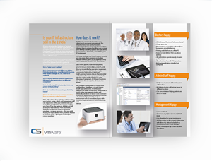 Brochure Design by DAStudioDesigns for CyberSquad IT Consulting | Design: #836655