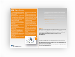 Brochure Design by DAStudioDesigns for CyberSquad IT Consulting | Design: #836656