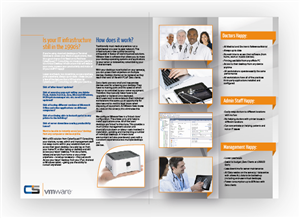 Brochure Design by DAStudioDesigns for CyberSquad IT Consulting | Design: #840767