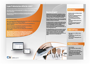 Brochure Design by DAStudioDesigns for CyberSquad IT Consulting | Design: #852508
