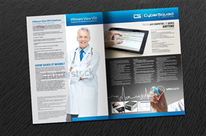 Brochure Design by Svetlin Angelov for CyberSquad IT Consulting | Design: #836961