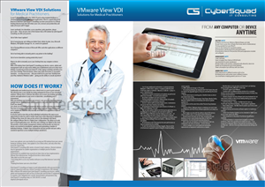 Brochure Design by Svetlin Angelov for CyberSquad IT Consulting | Design: #836964