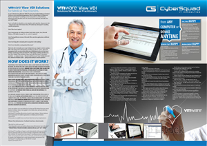 Brochure Design by Svetlin Angelov for CyberSquad IT Consulting | Design: #840683