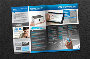 Brochure Design by Svetlin Angelov for CyberSquad IT Consulting | Design: #847676