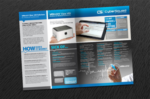 Brochure Design by Svetlin Angelov for CyberSquad IT Consulting | Design: #847677