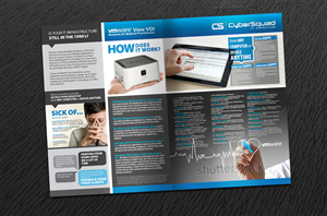 Brochure Design by Svetlin Angelov for CyberSquad IT Consulting | Design: #851852
