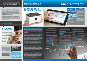 Brochure Design by Svetlin Angelov for CyberSquad IT Consulting | Design: #856131