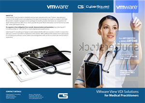 Brochure Design by Svetlin Angelov for CyberSquad IT Consulting | Design: #863122