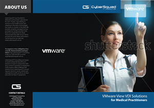 Brochure Design by Svetlin Angelov for CyberSquad IT Consulting | Design: #863124