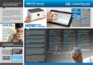 Brochure Design by Svetlin Angelov for CyberSquad IT Consulting | Design: #863125