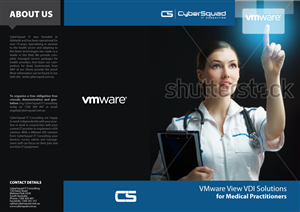 Brochure Design by Svetlin Angelov for CyberSquad IT Consulting | Design: #864985