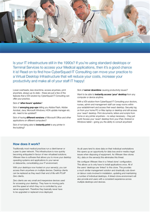 Brochure Design by JayTee for CyberSquad IT Consulting | Design: #848384