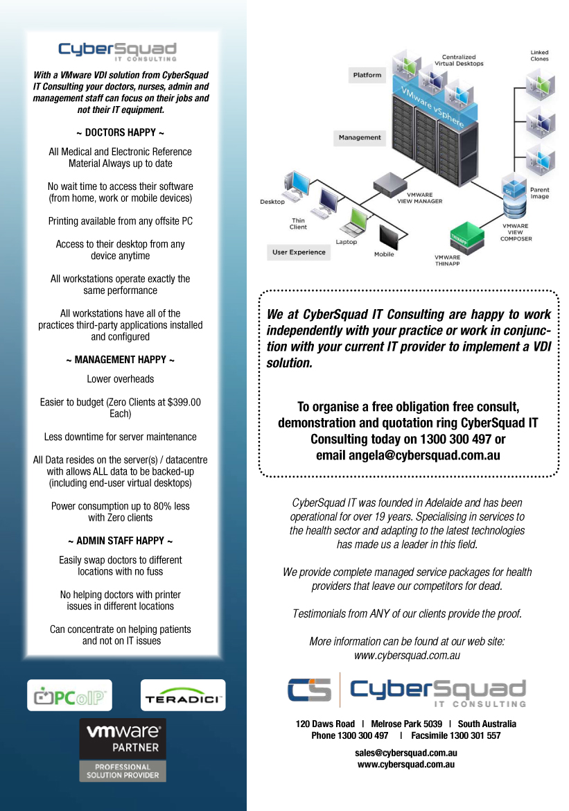 Brochure Design by jmsgraphicdesign for CyberSquad IT Consulting | Design #841129