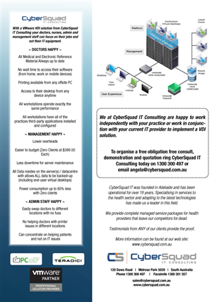Brochure Design by jmsgraphicdesign for CyberSquad IT Consulting | Design: #841129