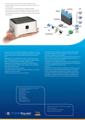 Brochure Design by Maima Nera for CyberSquad IT Consulting | Design: #866462