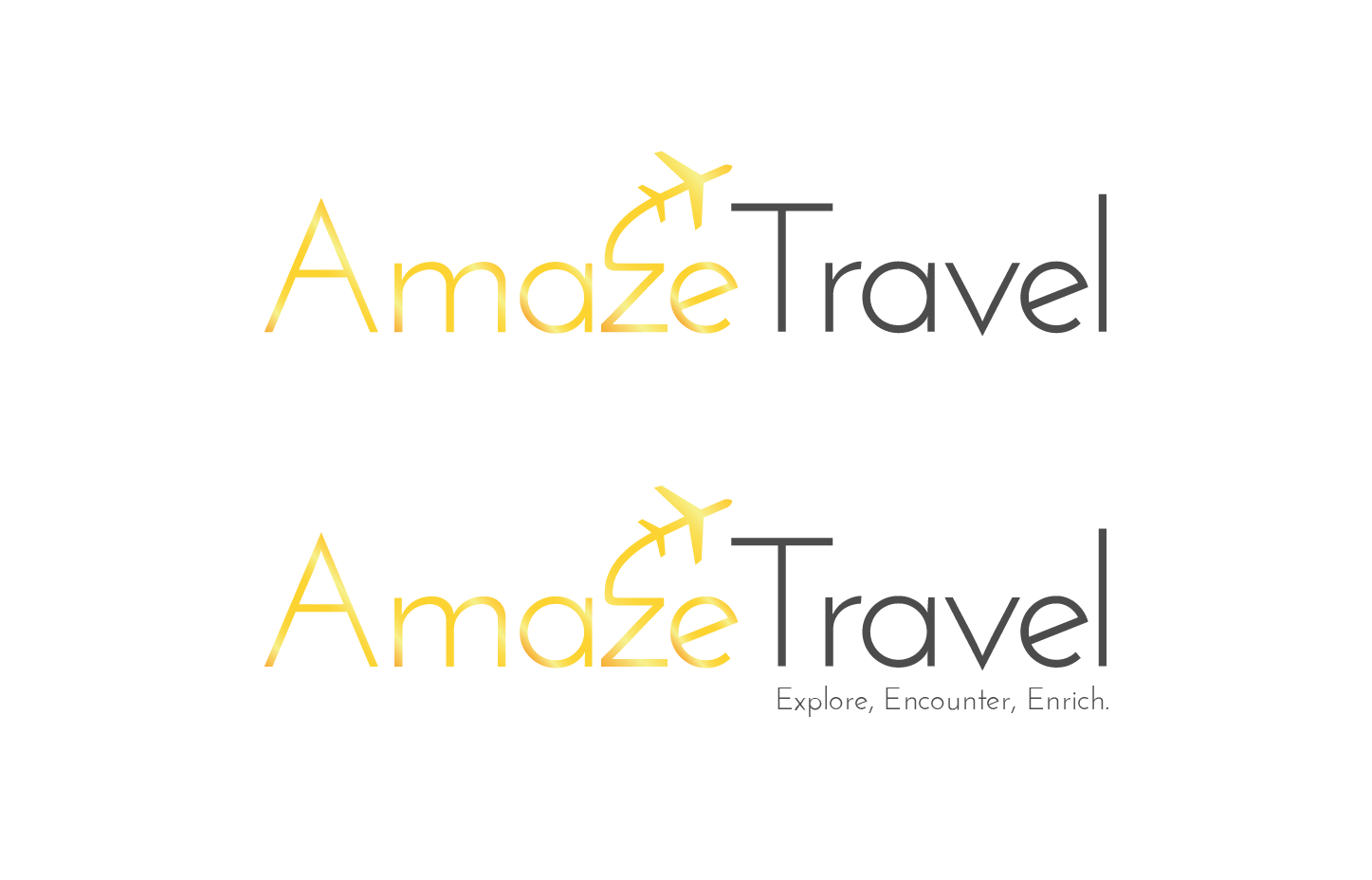 Logo Design by TonyFitz317 for Amaze Travel | Design #3415211
