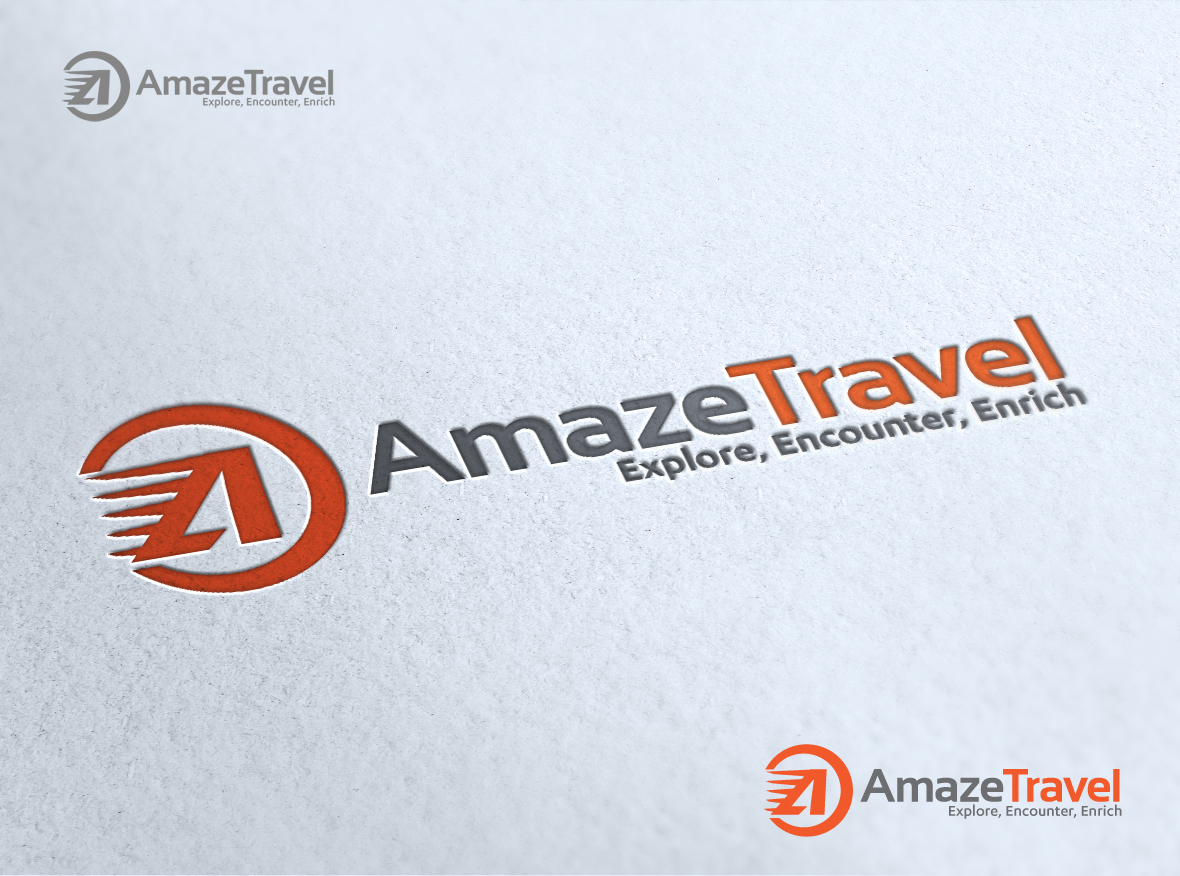 Logo Design by kelvinotis for Amaze Travel | Design #3390965