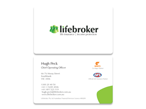 Business Card Design by JACQUI for this project | Design: #870347