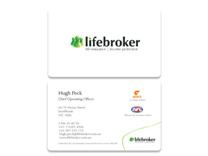 Business Card Design by JACQUI for this project | Design: #870350