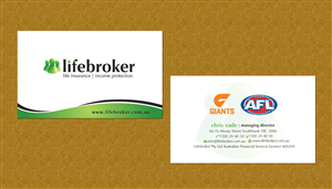 Business Card Design by Sbss for this project | Design: #836016