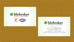 Business Card Design by Sbss for this project | Design: #836043