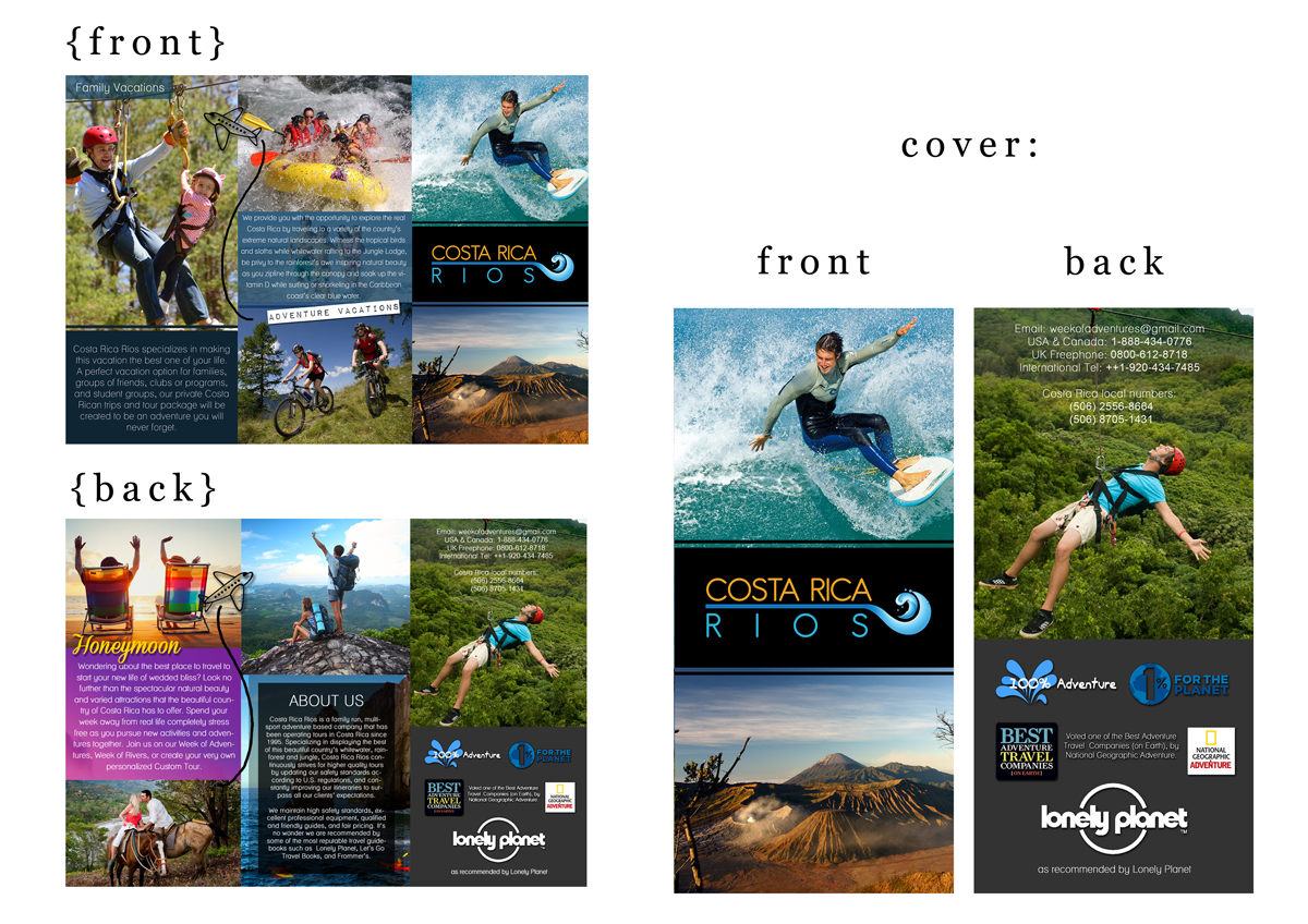 Flyer Design by vaniasunny for Costa Rica Rios | Design #3448060