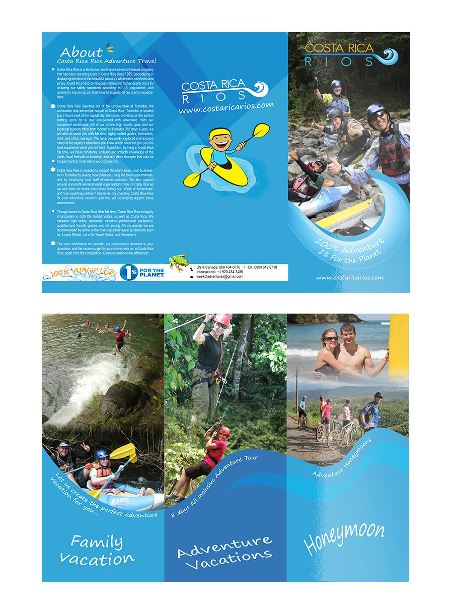 Flyer Design by mrlee.dz90 for Costa Rica Rios | Design #3449306