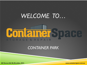 PowerPoint Design by Brenda S for Containerspace | Design #3407396
