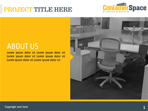 PowerPoint Design by Best Design Hub for Containerspace | Design: #3395921