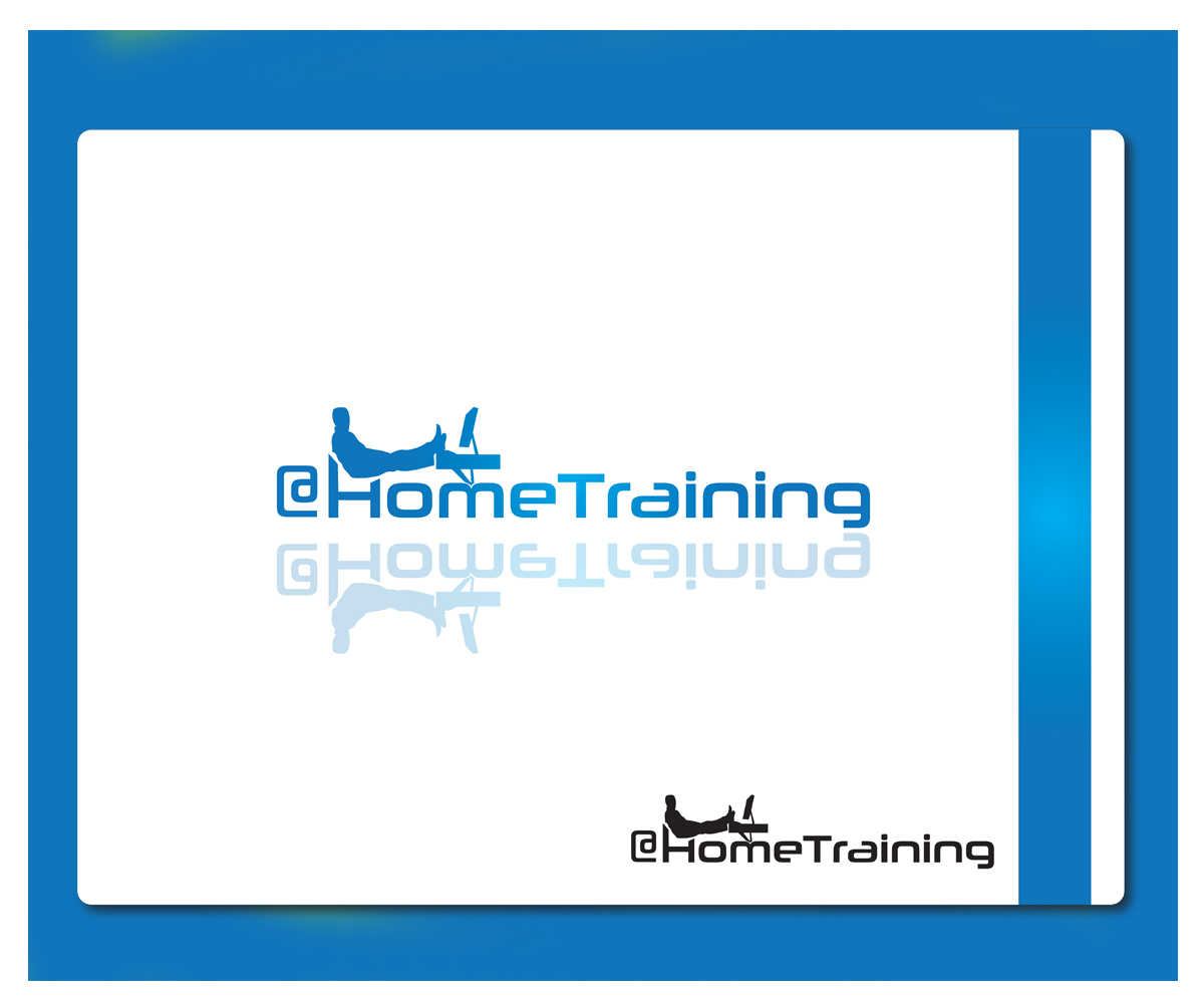 Logo Design by Bella Cosa for @ home training | Design #3394003