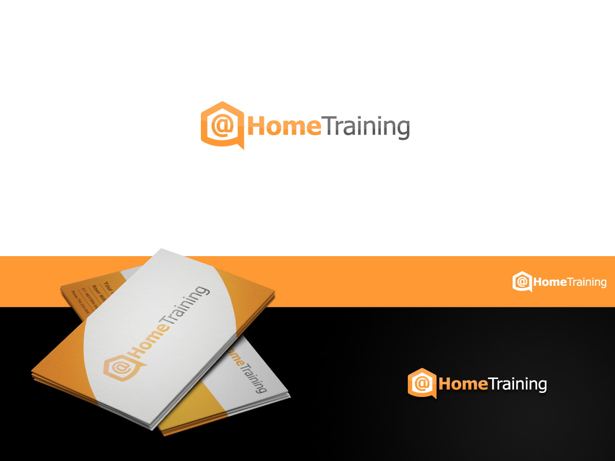 Logo Design by Anhlee for @ home training | Design #3394639