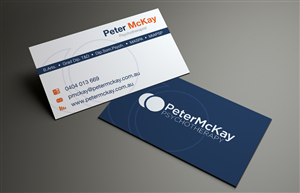 Peter McKay Psychotherapy Business Card Design Project | Diseño de Tarjeta de Presentación por MPStudio