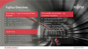 PowerPoint Design by identite.in for Fujitsu Australia Limited | Design: #3452092